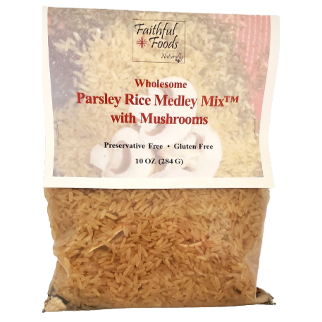 Parsley Rice Medley Mix with Mushrooms