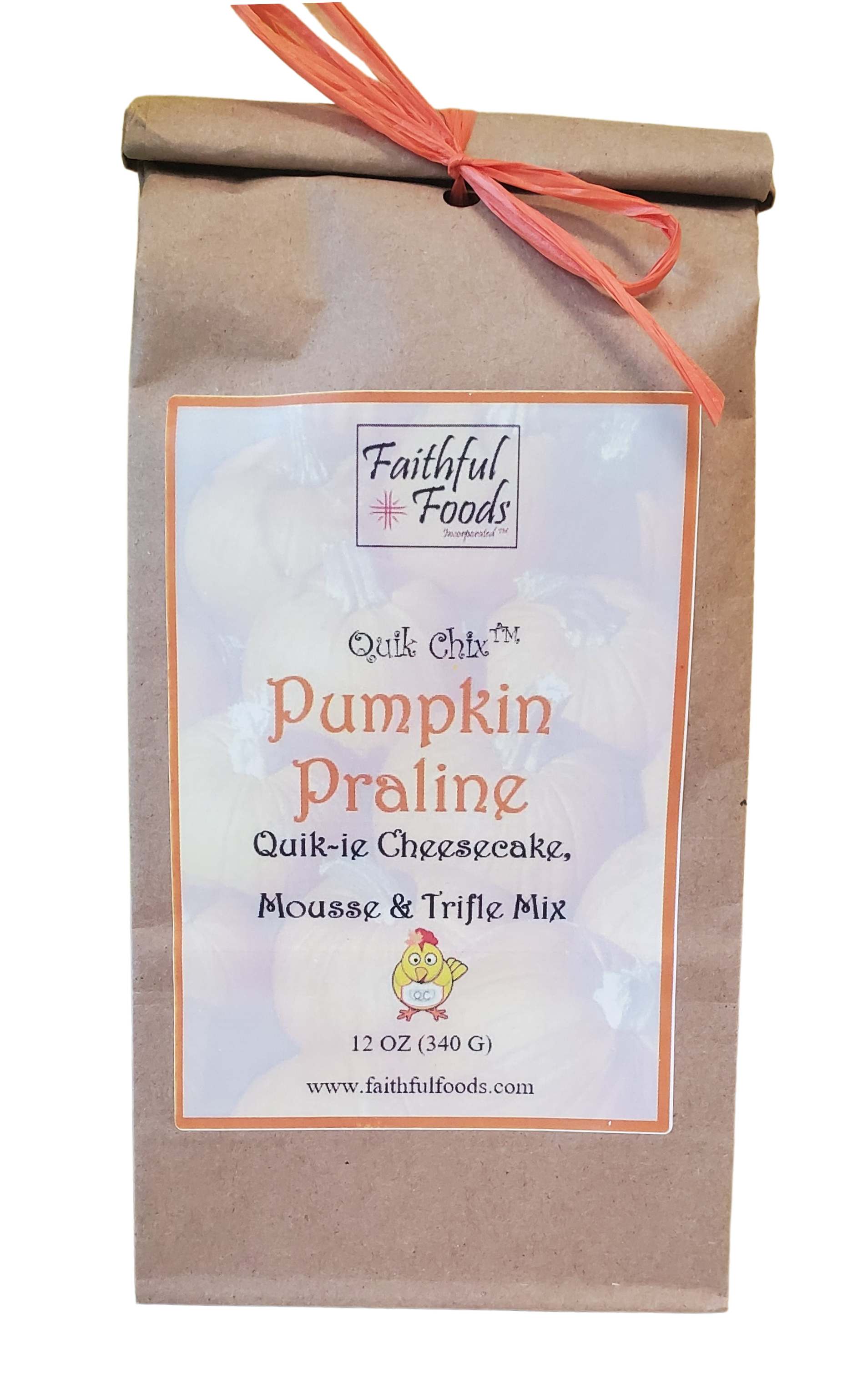 Quik Chix Pumpkin Praline Cheesecake Mix