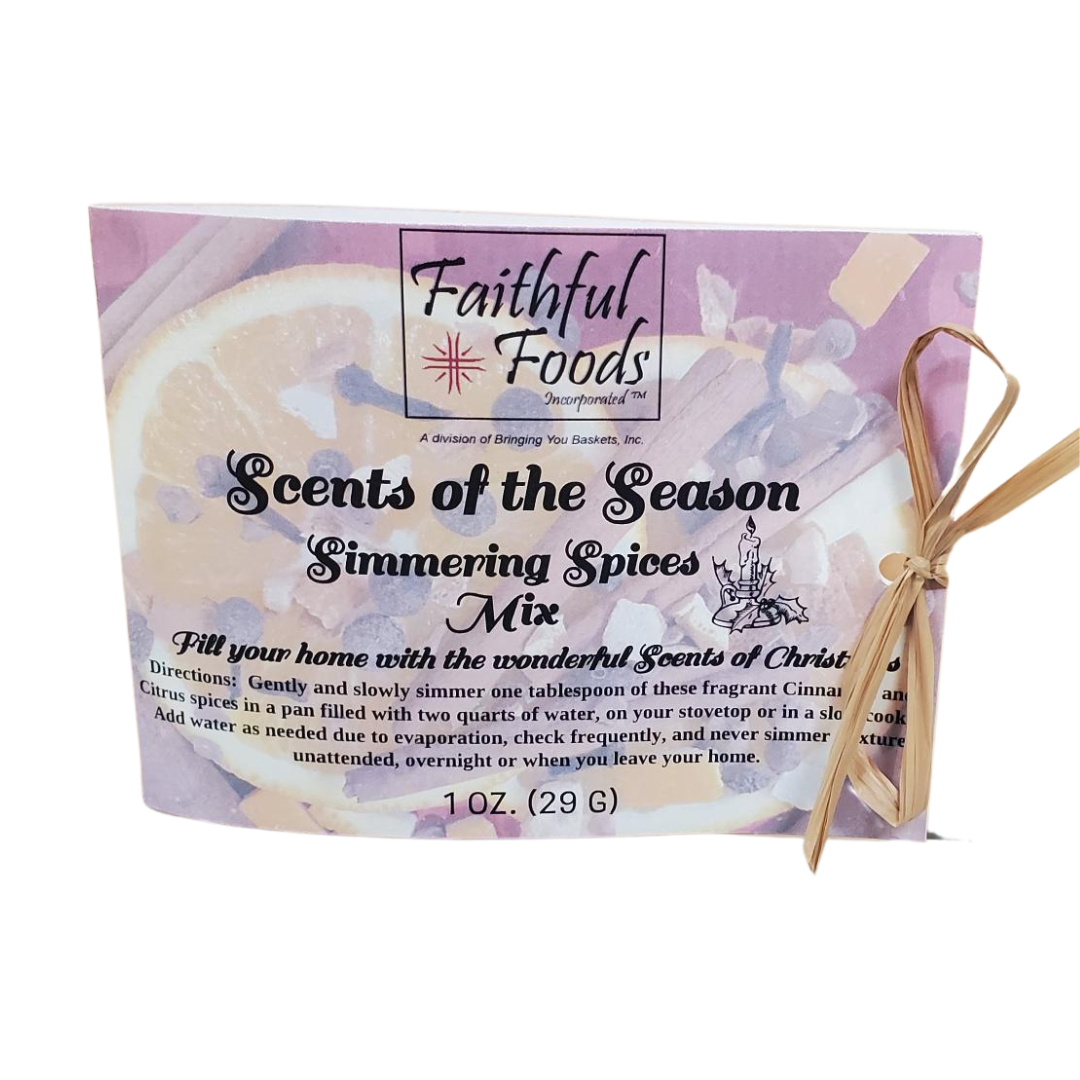 Scents of the Season Simmering Spices Mix